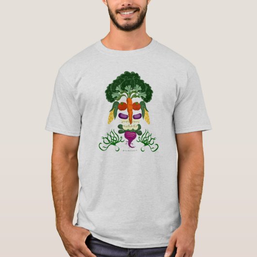 Vegetarisch T-shirt (Voorkant)