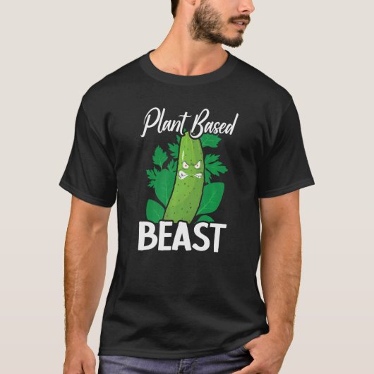 Vegetarisch vee op basis van plant t-shirt (Voorkant)