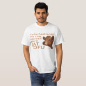 Vegetarisch, Vegan T-shirt (Voorkant volledig)