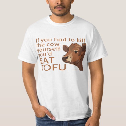 Vegetarisch, Vegan T-shirt (Voorkant)