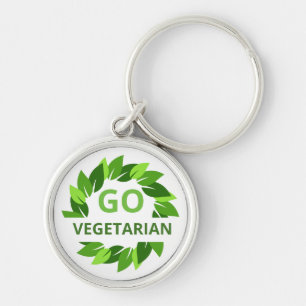 Vegetarisch, Vegan Veganisme, Groenten Dieet Sleutelhanger