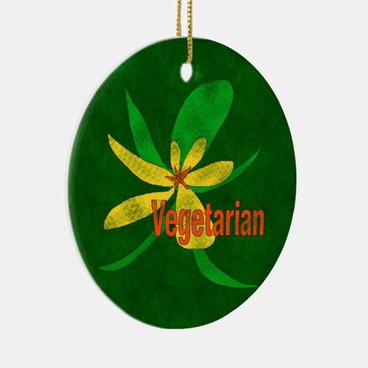 Vegetarisch ventiel keramisch ornament (Rechts)