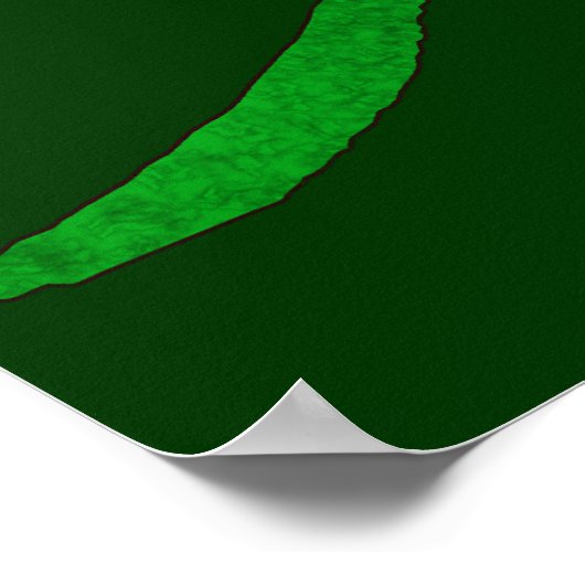 Vegetarisch ventiel poster (Hoek)