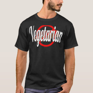 Vegetarisch vlees dat is geoogst t-shirt