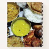 Vegetarisch Voedsel Recept Notitieboek (Achterkant)