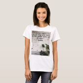 Vegetarisch worden t-shirt (Voorkant volledig)
