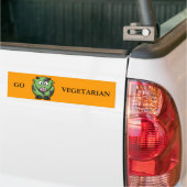 Vegetarische Bumpersticker (Op Truck)