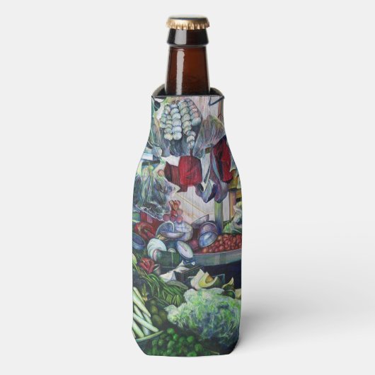 Vegetarische clubs ontmoeten hier op dinsdagmiddag flesjeskoeler (Fles Voorkant)