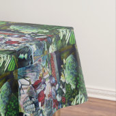 Vegetarische clubs ontmoeten hier op dinsdagmiddag tafelkleed (Voorbeeld)