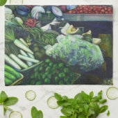 Vegetarische clubs ontmoeten hier op dinsdagmiddag theedoek (Gevouwen)