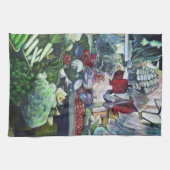 Vegetarische clubs ontmoeten hier op dinsdagmiddag theedoek (Horizontaal)