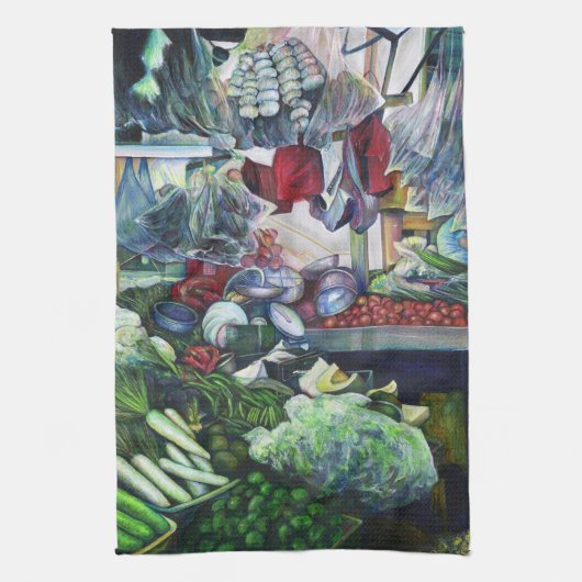 Vegetarische clubs ontmoeten hier op dinsdagmiddag theedoek (Verticaal)