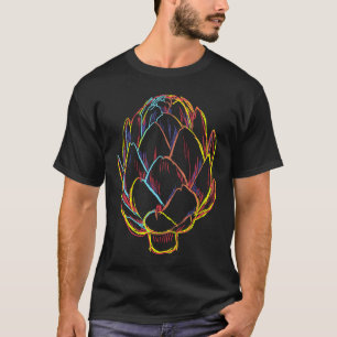 Vegetarische Groente Artisjok Vegan T-shirt