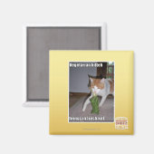 Vegetarische keuken magneet (Voorkant / Achterkant)