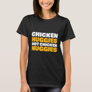 Vegetarische Vegan Kip Dierenrechten Schattig T-shirt
