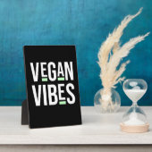 Vegetarische Vegan Vibes Fotoplaat (Zijkant)