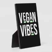 Vegetarische Vegan Vibes Fotoplaat (Zijkant)