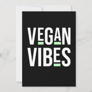 Vegetarische Vegan Vibes Kaart