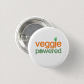 Vegetarische vegetarische vegetarische vegetatie ronde button 3,2 cm (Voorkant /achterkant)