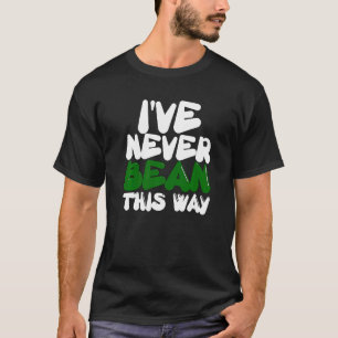 Vegetarische Veggie Pun Ik heb nog nooit zo gedron T-shirt