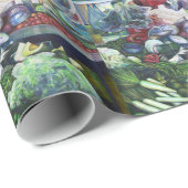 Vegetatian Club komt hier bijeen Cadeaupapier (Rol Hoek)