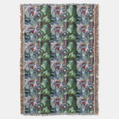 Vegetatian Club komt hier bijeen Deken (Voorkant Verticaal)