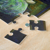 Vegetatian Club komt hier bijeen Legpuzzel (Zijkant)