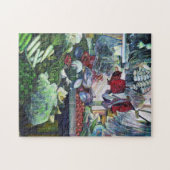 Vegetatian Club komt hier bijeen Legpuzzel (Horizontaal)