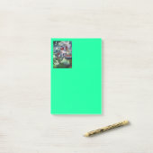 Vegetatian Club komt hier bijeen Post-it® Notes (Op bureau)