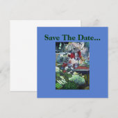 Vegetatian Club komt hier bijeen Save The Date (Voorkant / Achterkant)