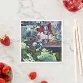 Vegetatian Club komt hier bijeen Servetten (Insitu)