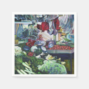 Vegetatian Club komt hier bijeen Servetten