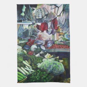 Vegetatian Club komt hier bijeen Theedoek