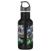 Vegetatian Club komt hier bijeen Waterfles (Achterkant)