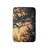 Vegetatie bij zonsondergang badmat (Voorkant Verticaal)