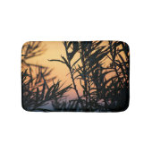 Vegetatie bij zonsondergang badmat (Voorkant)