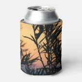 Vegetatie bij zonsondergang blikjeskoeler (Blikje Voorkant)