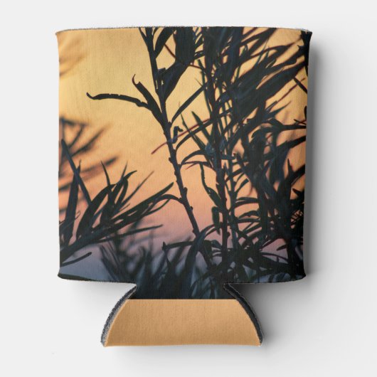 Vegetatie bij zonsondergang blikjeskoeler (Voorkant)