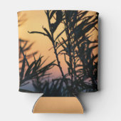 Vegetatie bij zonsondergang blikjeskoeler (Achterkant)