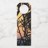 Vegetatie bij zonsondergang flessenhanger (Voorkant)