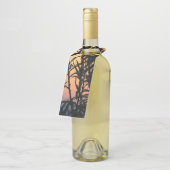 Vegetatie bij zonsondergang flessenhanger (Schuin)