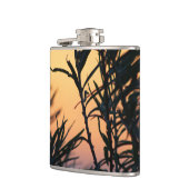 Vegetatie bij zonsondergang heupfles (Links)