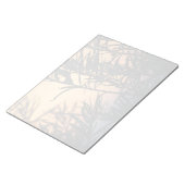 Vegetatie bij zonsondergang notitieblok (Schuin)