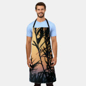 Vegetatie bij zonsondergang schort (Gedragen)