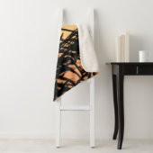 Vegetatie bij zonsondergang sherpa deken (In situ)