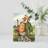 vegetatieve Briefkaarten: Aardappel Briefkaart (Staand voorkant)