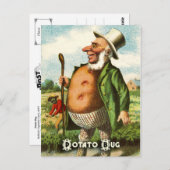 vegetatieve Briefkaarten: Aardappel Briefkaart (Voorkant / Achterkant)