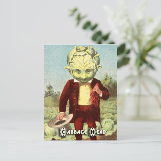  vegetatieve Briefkaarten: Cabine Briefkaart (Staand voorkant)