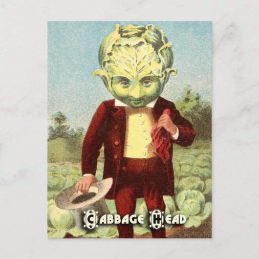  vegetatieve Briefkaarten: Cabine Briefkaart (Voorkant)