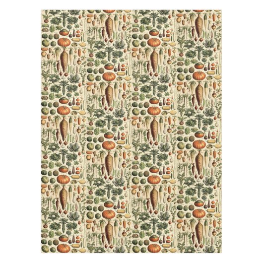  vegetatieve kunst door Adolphe Millot Pattern Tafelkleed (Voorkant)